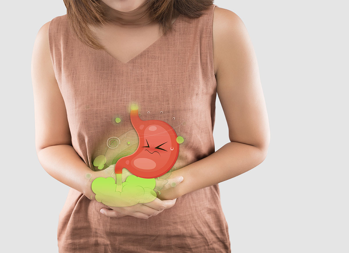 Blähungen: Ursachen und Auslöser